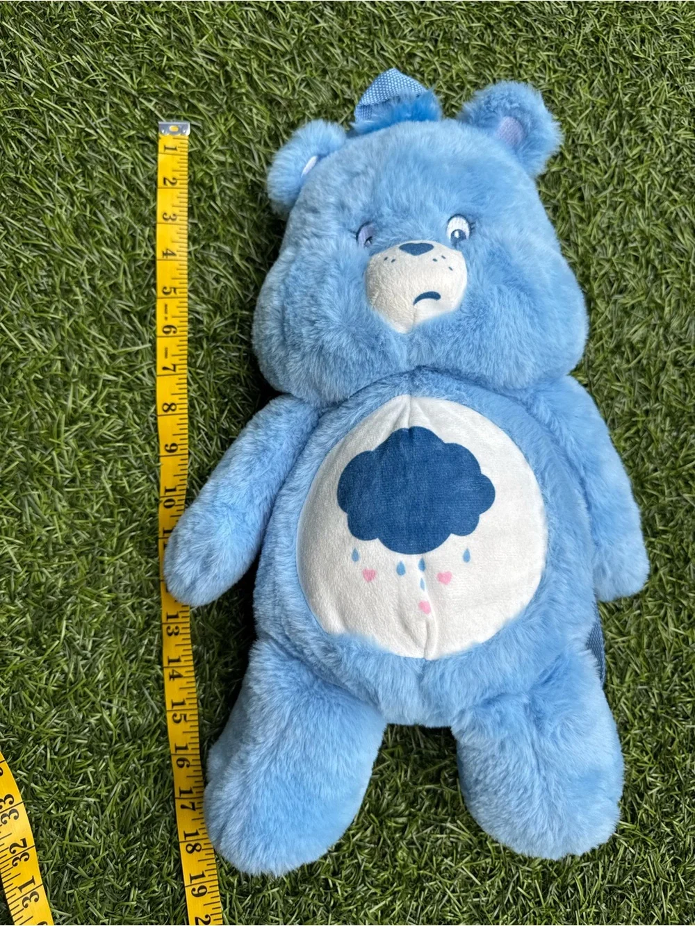 🩵Care Bears Grumpy Bear Plush Backpack 18
